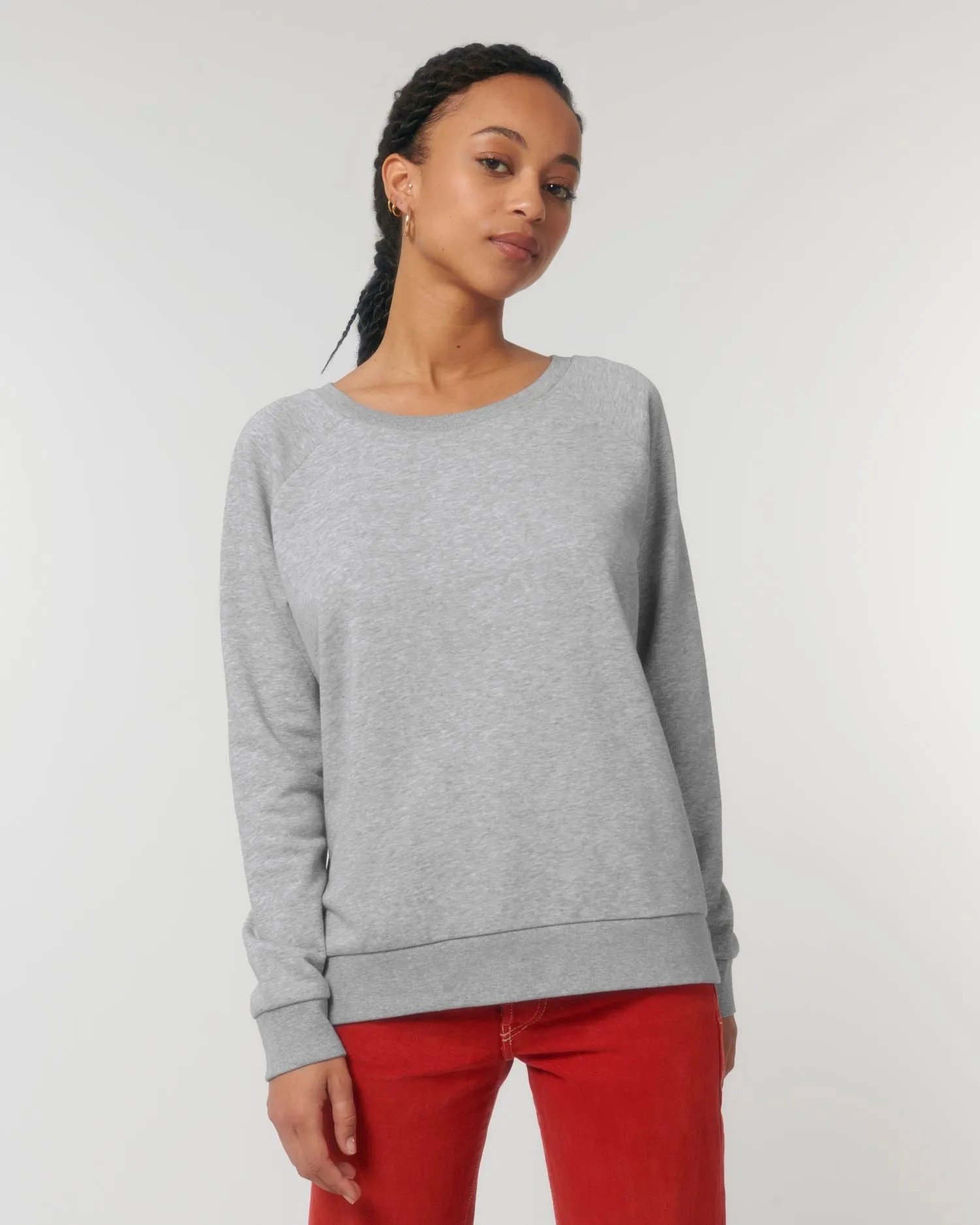 Relaxed Organic Women's Crewnecks Sweatshirt | Stella Dazzler STSW125