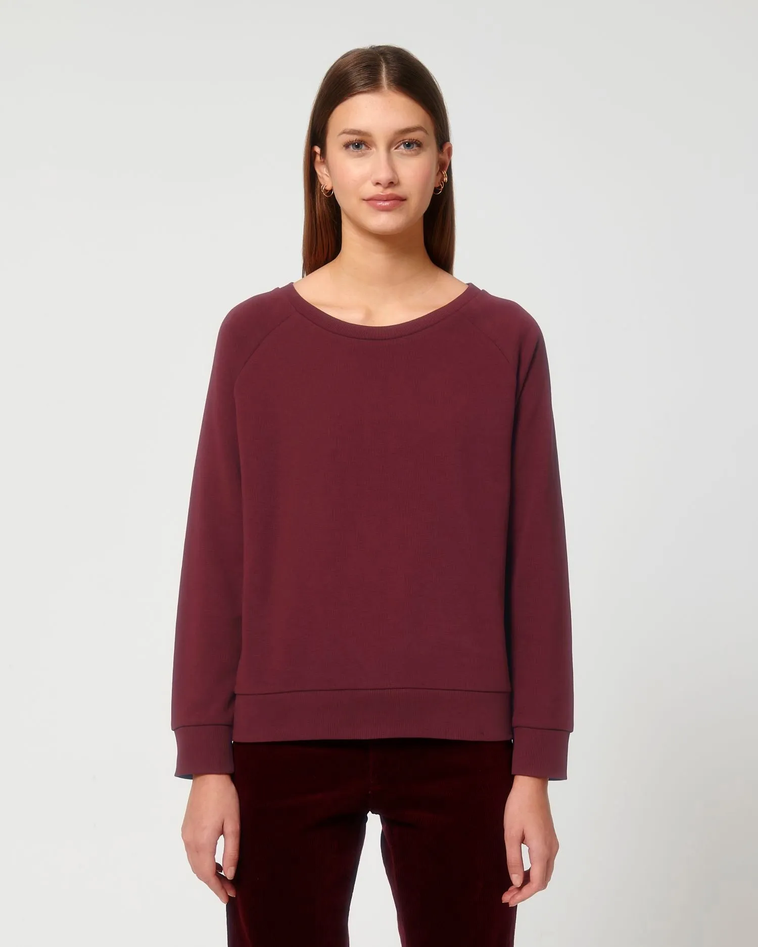 Relaxed Organic Women's Crewnecks Sweatshirt | Stella Dazzler STSW125