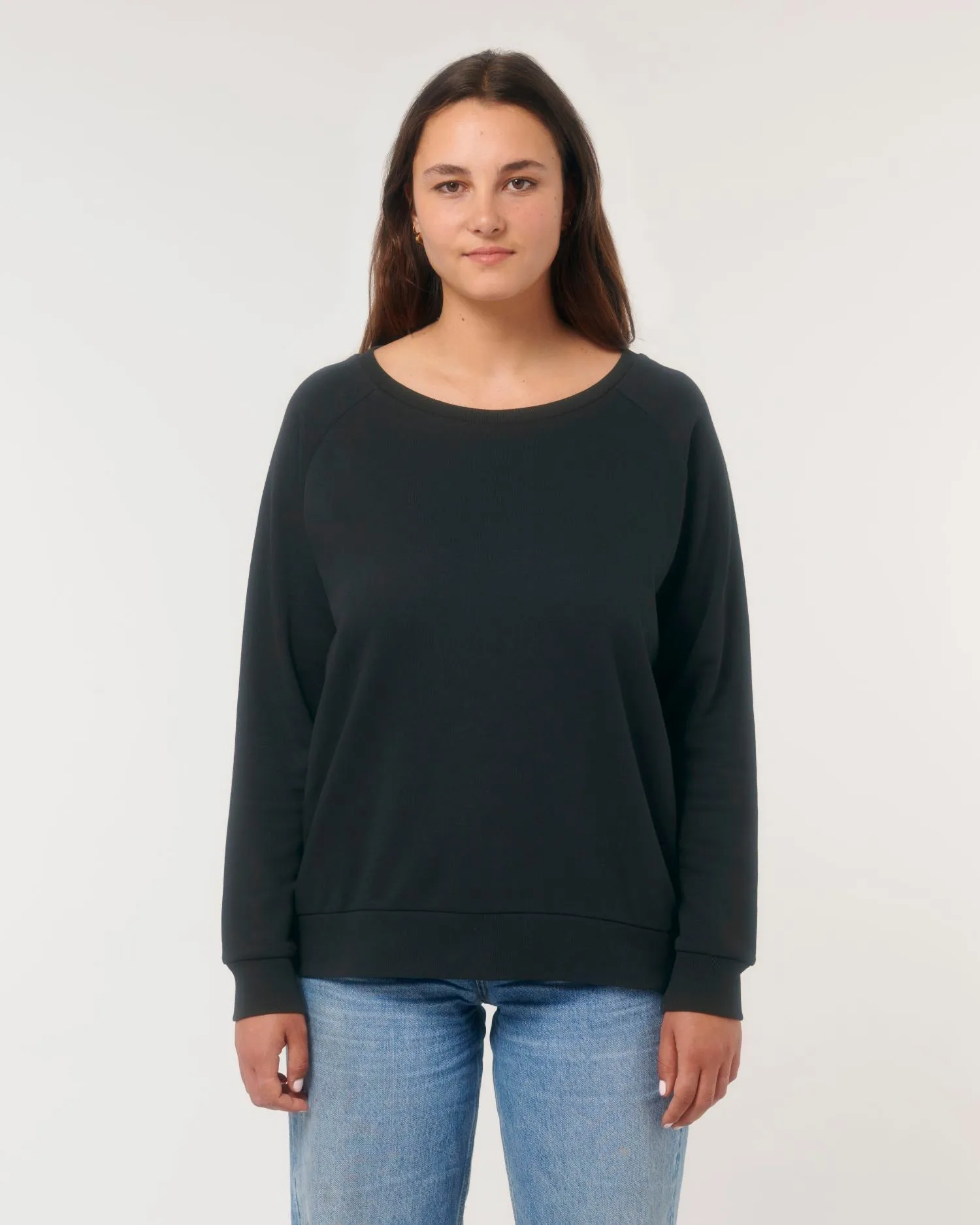 Relaxed Organic Women's Crewnecks Sweatshirt | Stella Dazzler STSW125