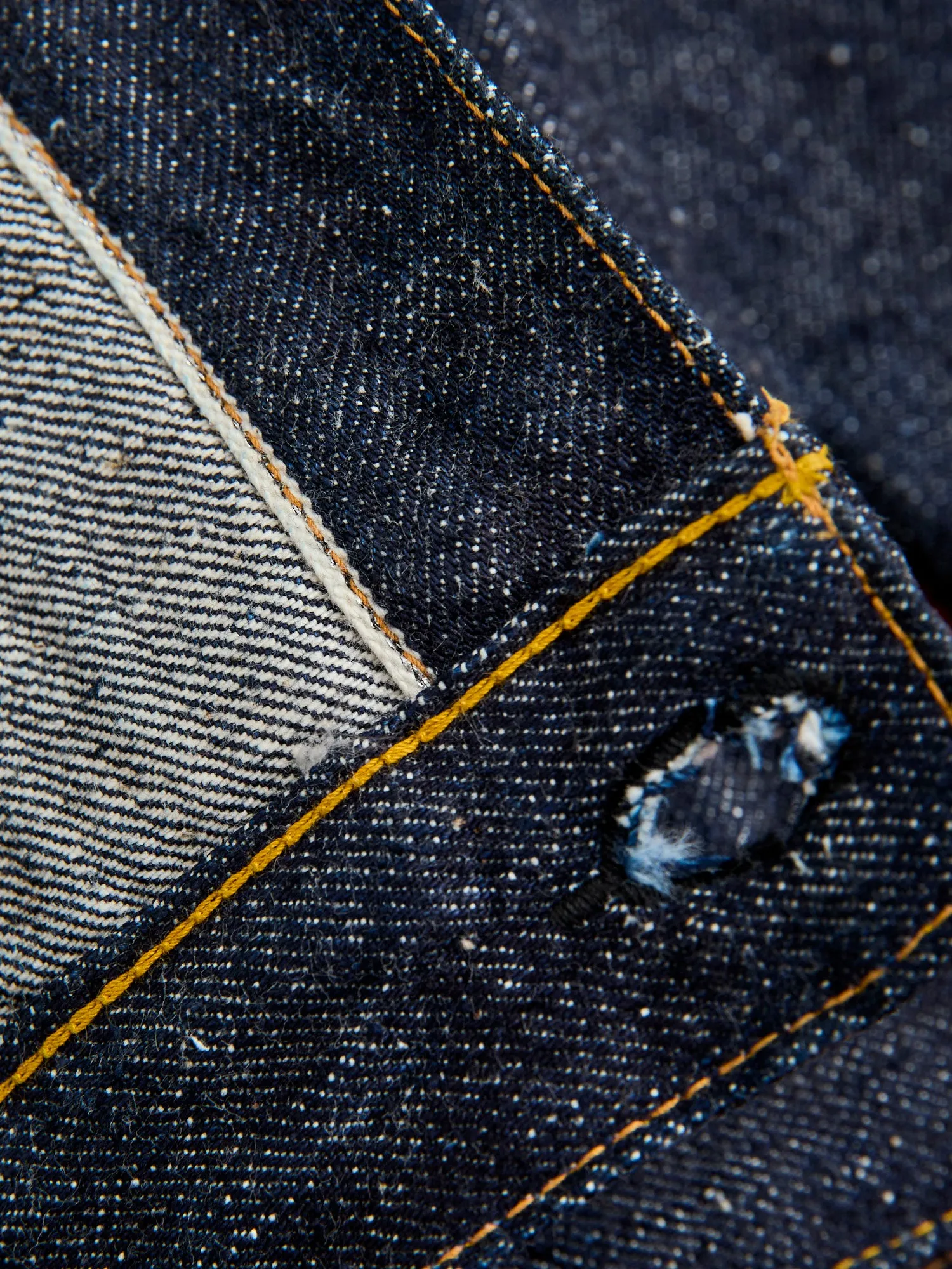 S5512PX15oz "Otokogi" Denim Type 1 Jacket in Indigo