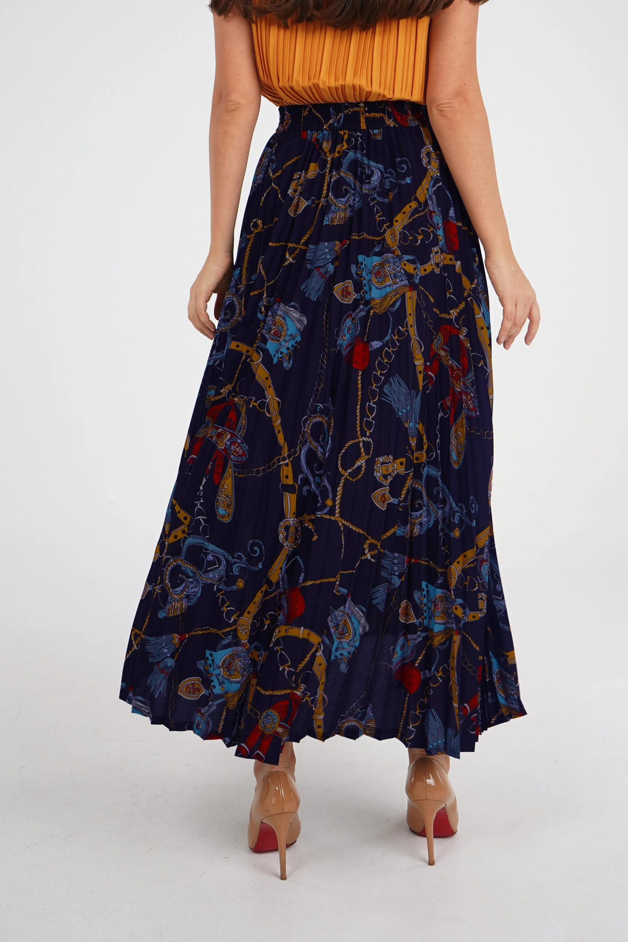 Sancha A-Line Printed Skirt