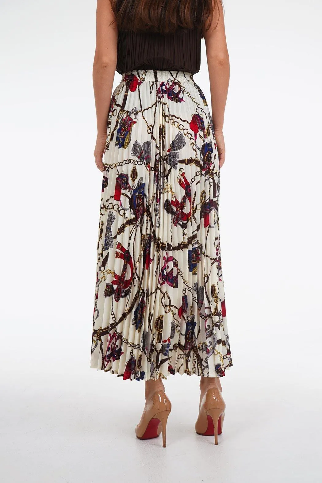 Sancha A-Line Printed Skirt