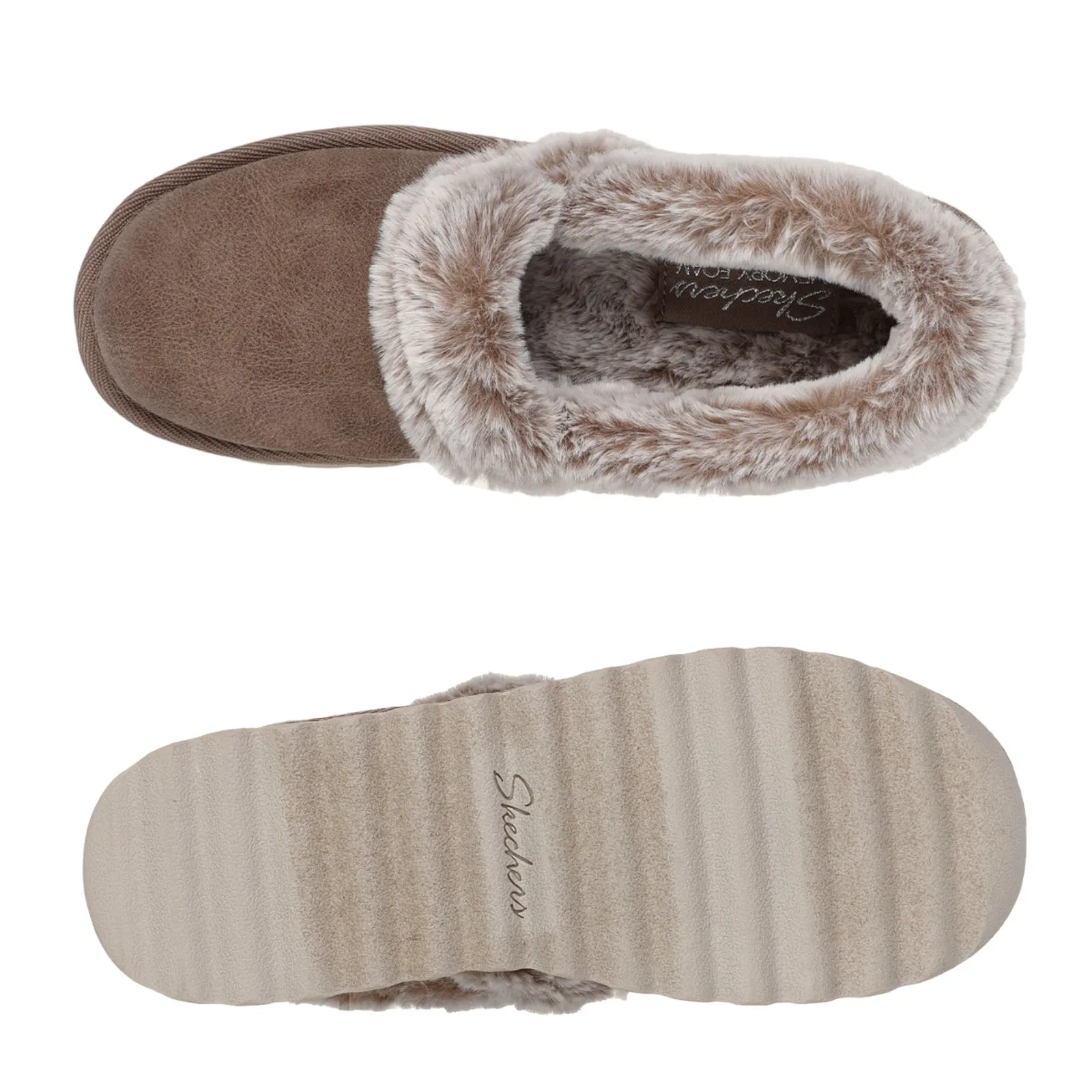 Skechers Ladies Cozy Up Slippers