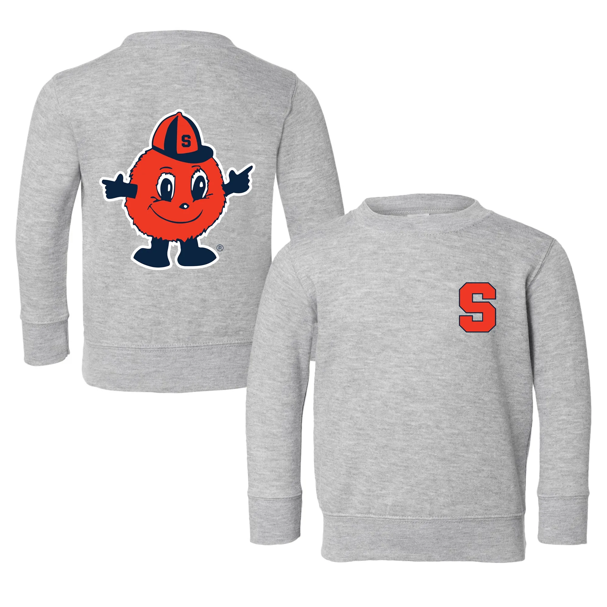 Syracuse Orange Logo Toddler Crewneck Sweatshirt