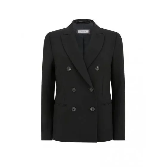 Tailored Cady Double Breasted Jacket