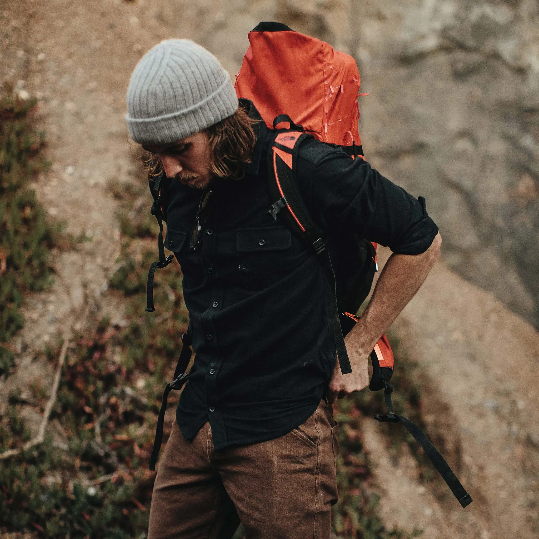 The Yosemite Shirt in Black