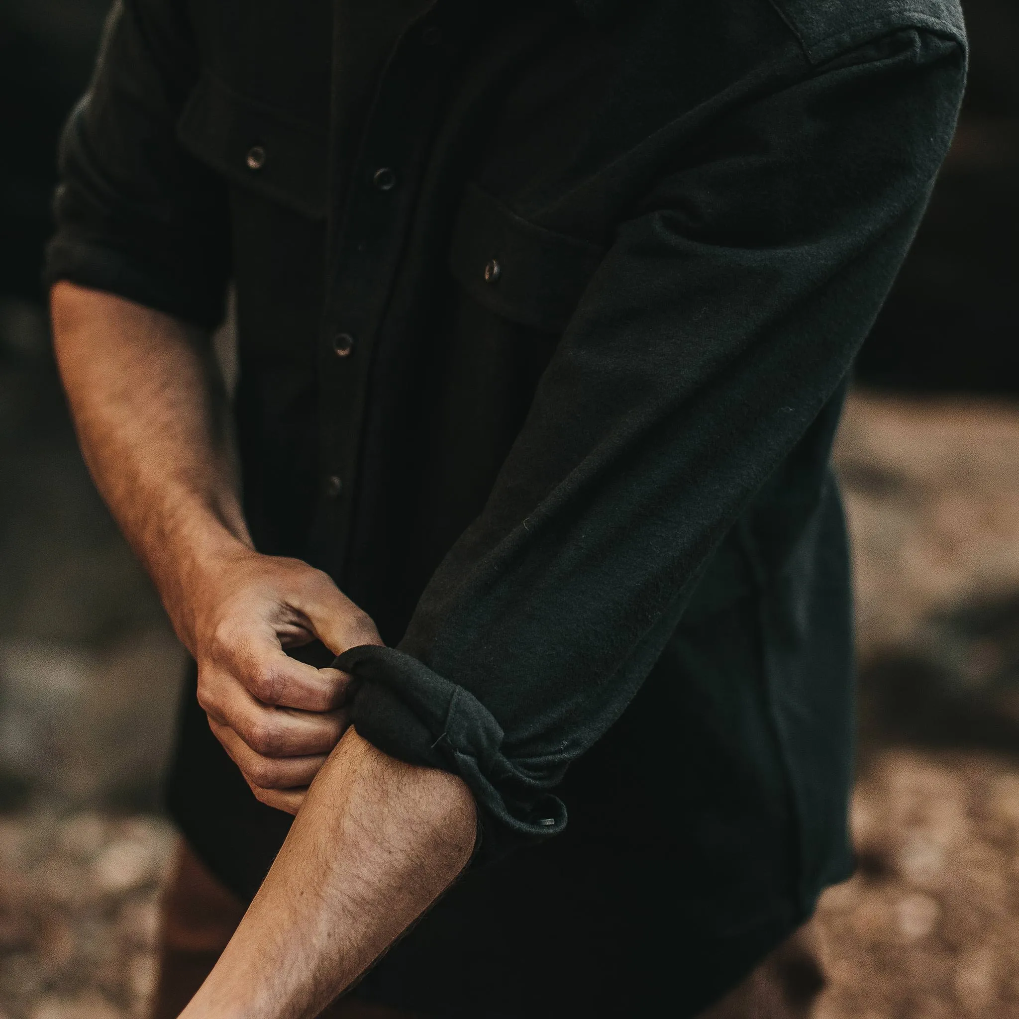 The Yosemite Shirt in Black