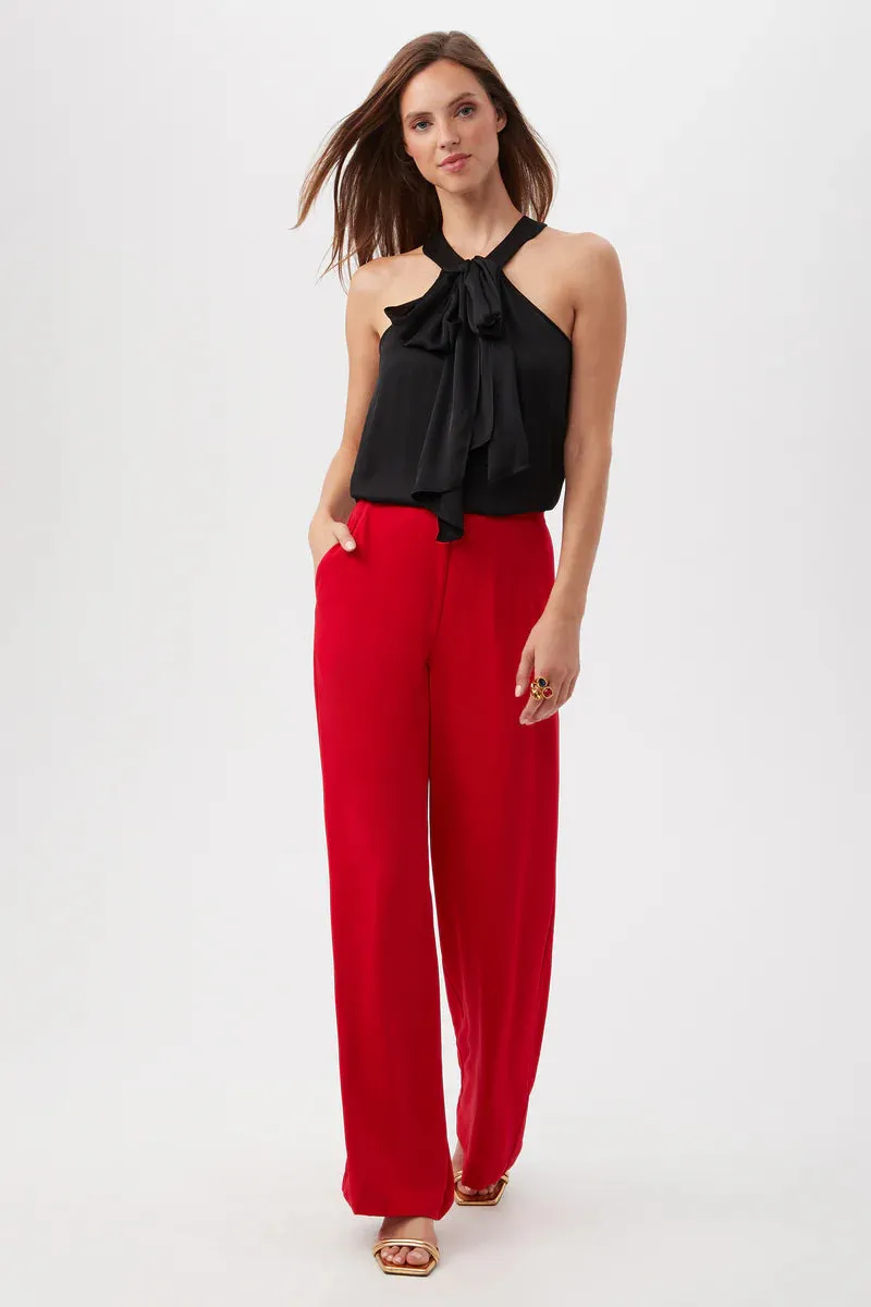 Trina Turk Tavia Georgette Wide Leg Pant