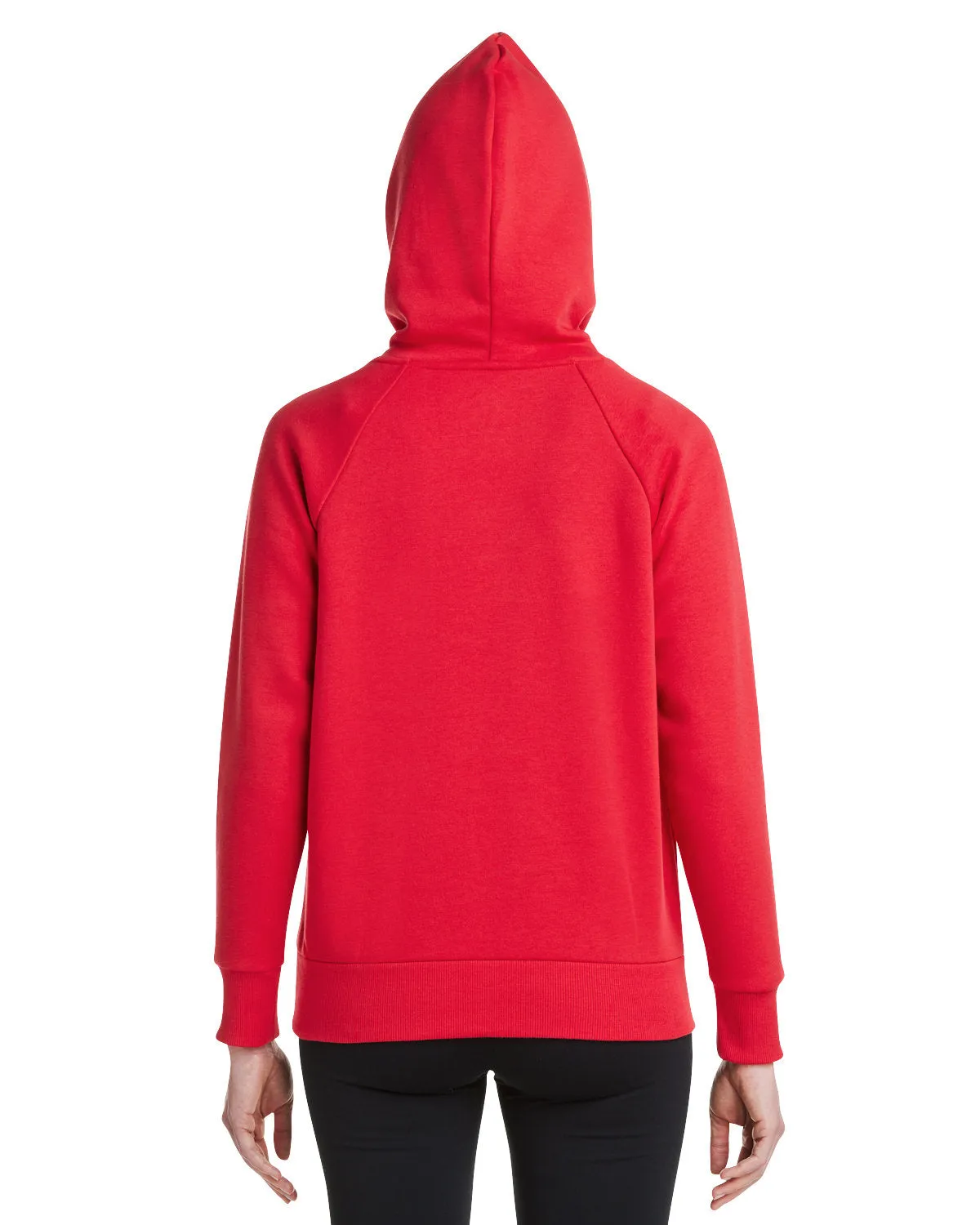 Under Armour Ladies Rival Fleece Hooded Custom Sweatshirts, Red