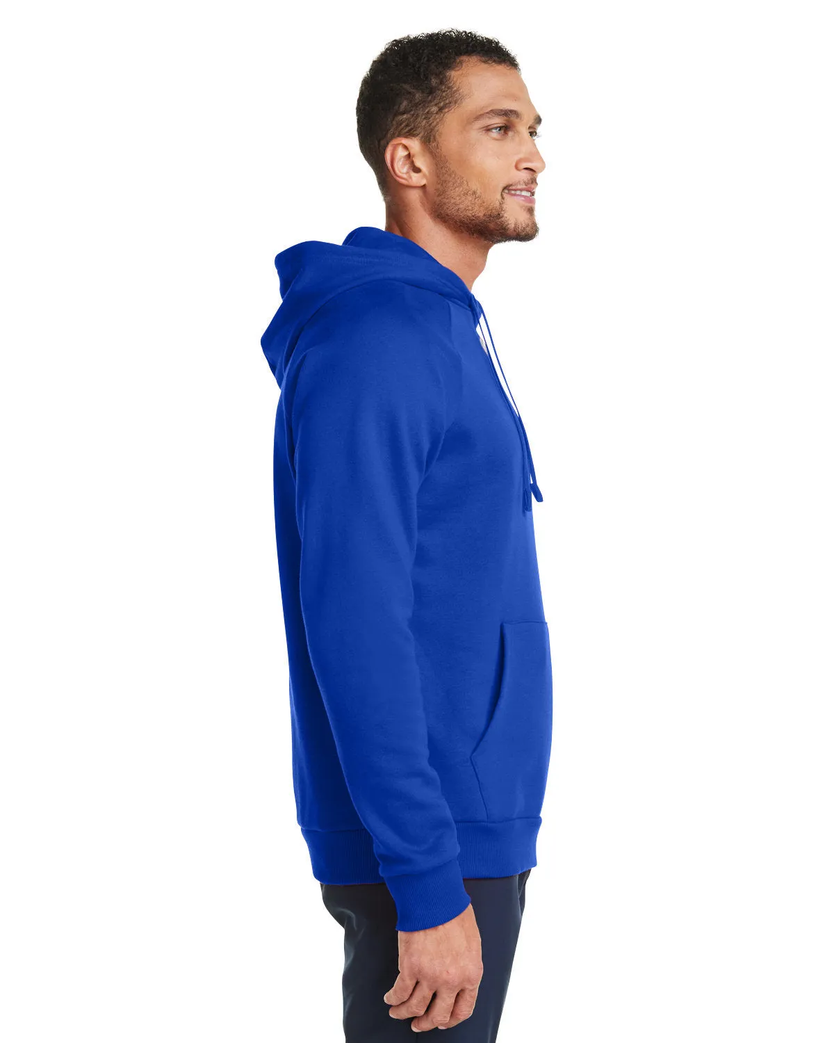 Under Armour Mens Rival Fleece Hooded Custom Sweatshirts, Royal