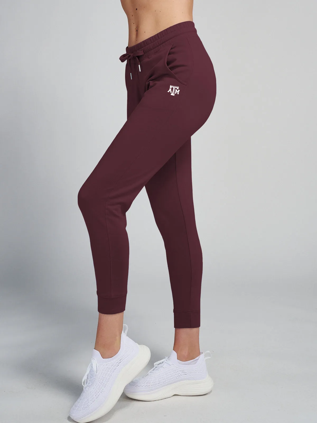 Varsity Brushed Lightweight Jogger - Texas A&M