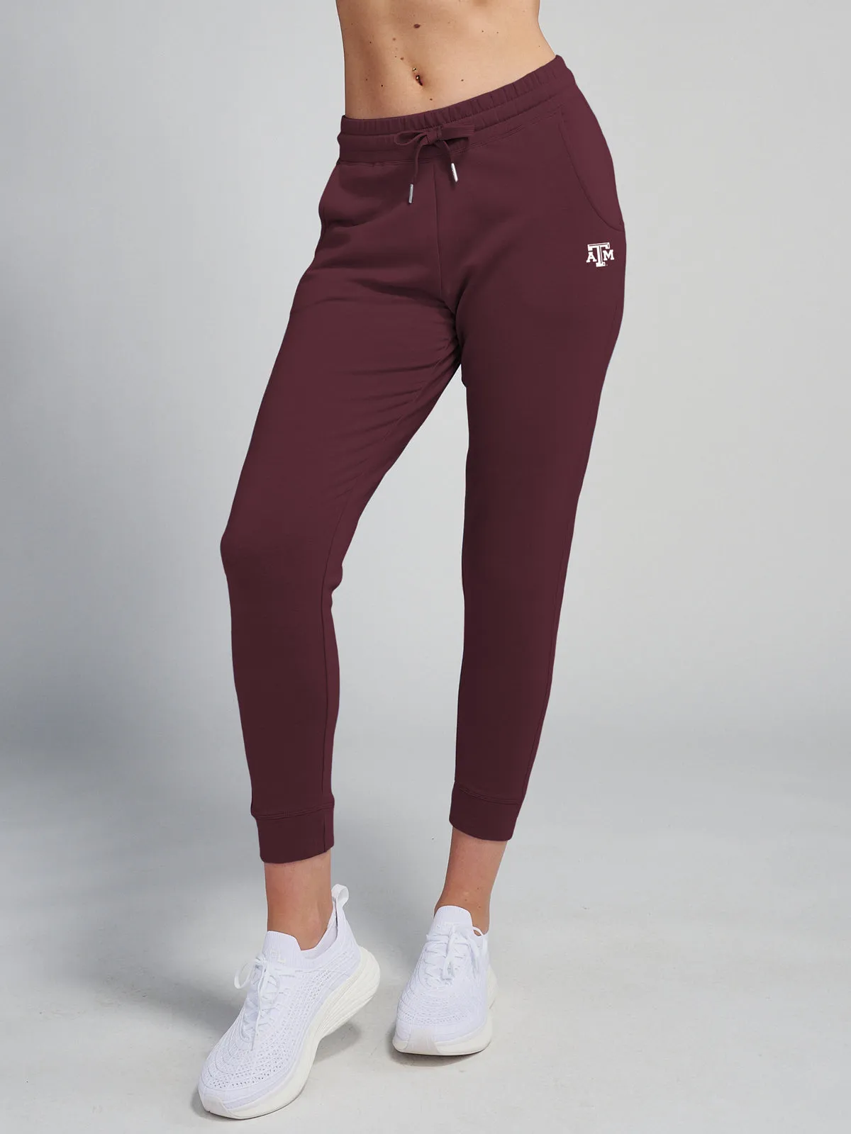 Varsity Brushed Lightweight Jogger - Texas A&M