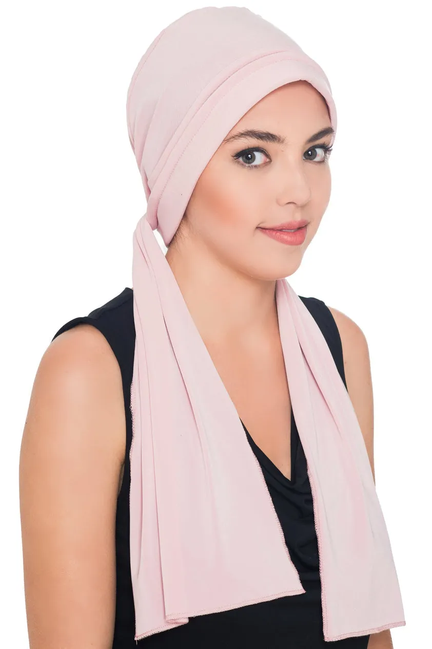 Versatile Headwear with Long Tails