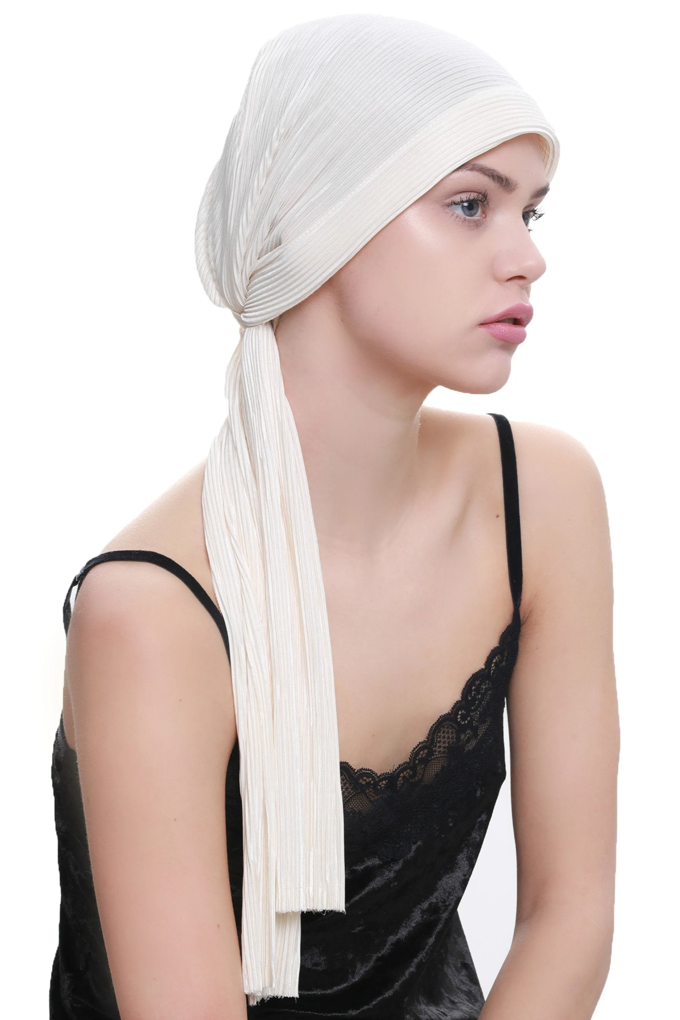 Versatile Headwear with Long Tails