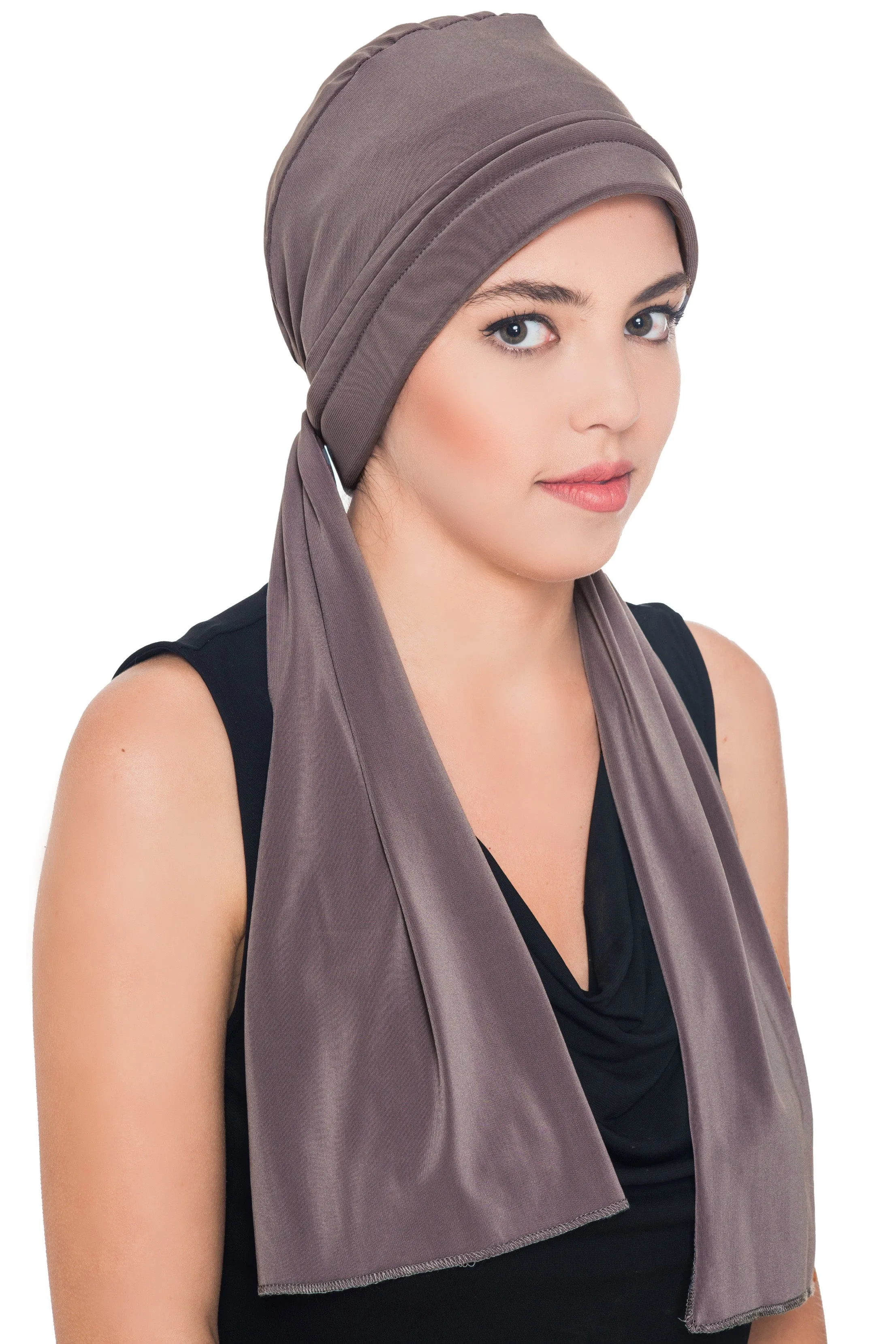 Versatile Headwear with Long Tails