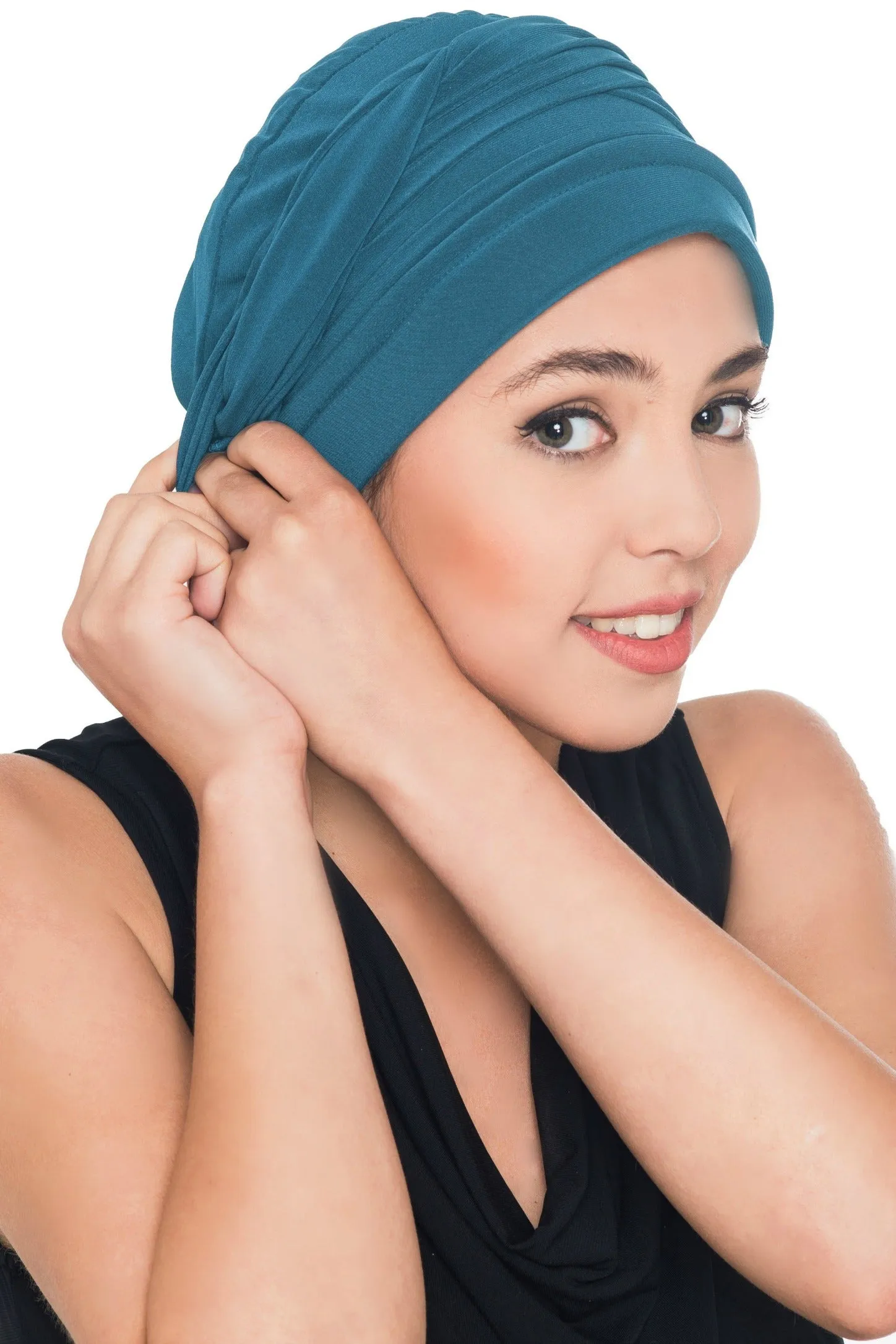 Versatile Headwear with Long Tails