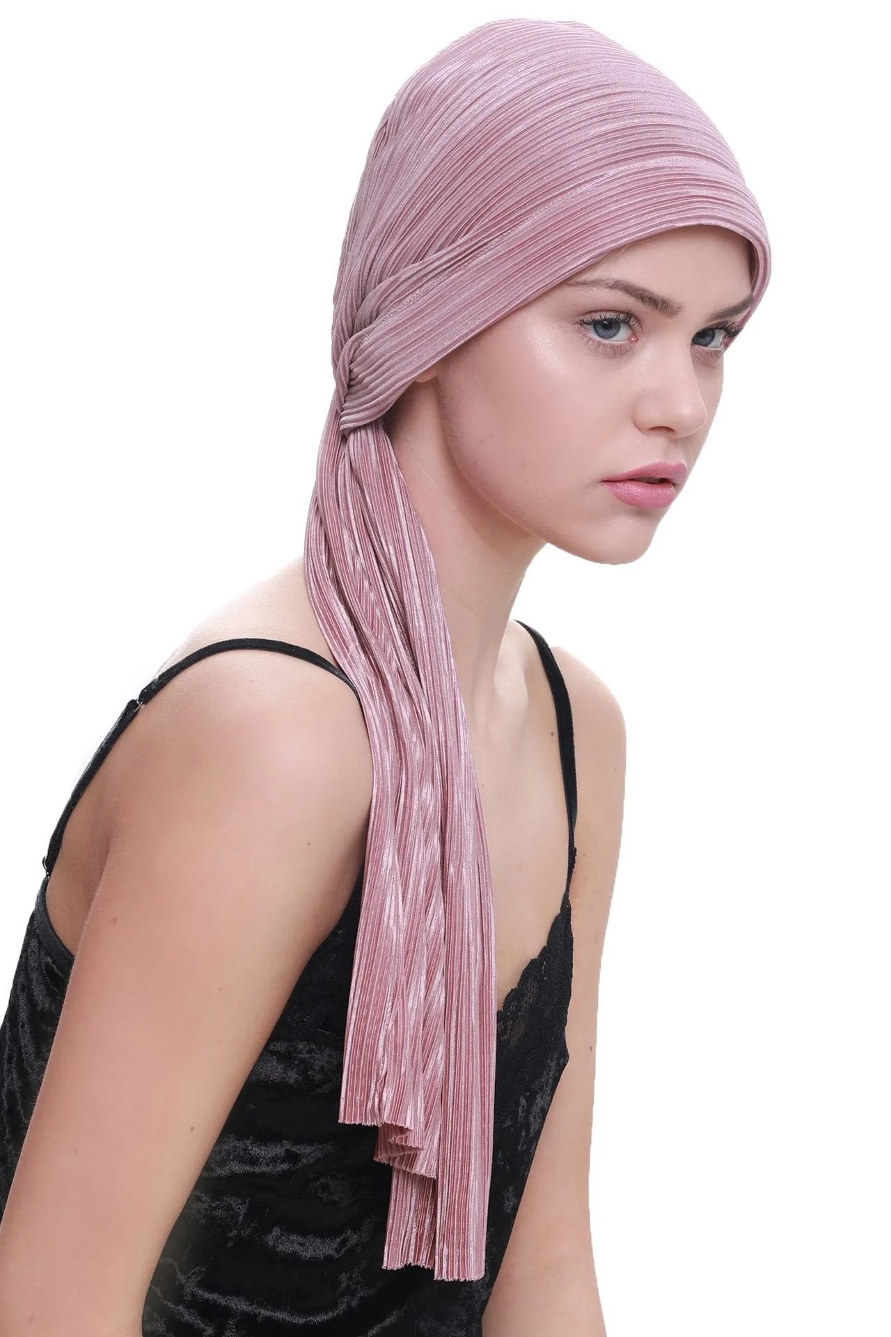 Versatile Headwear with Long Tails