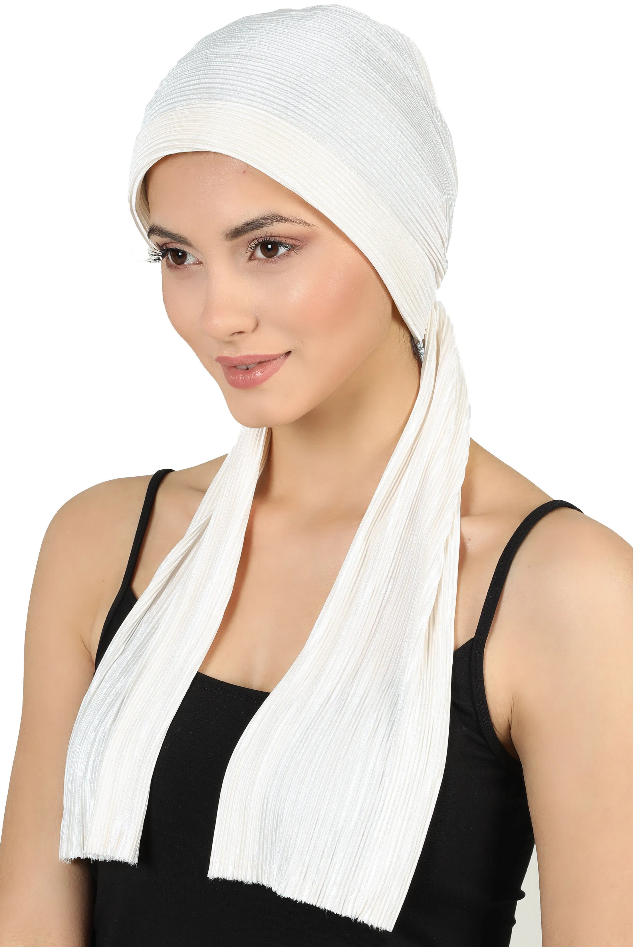 Versatile Headwear with Long Tails