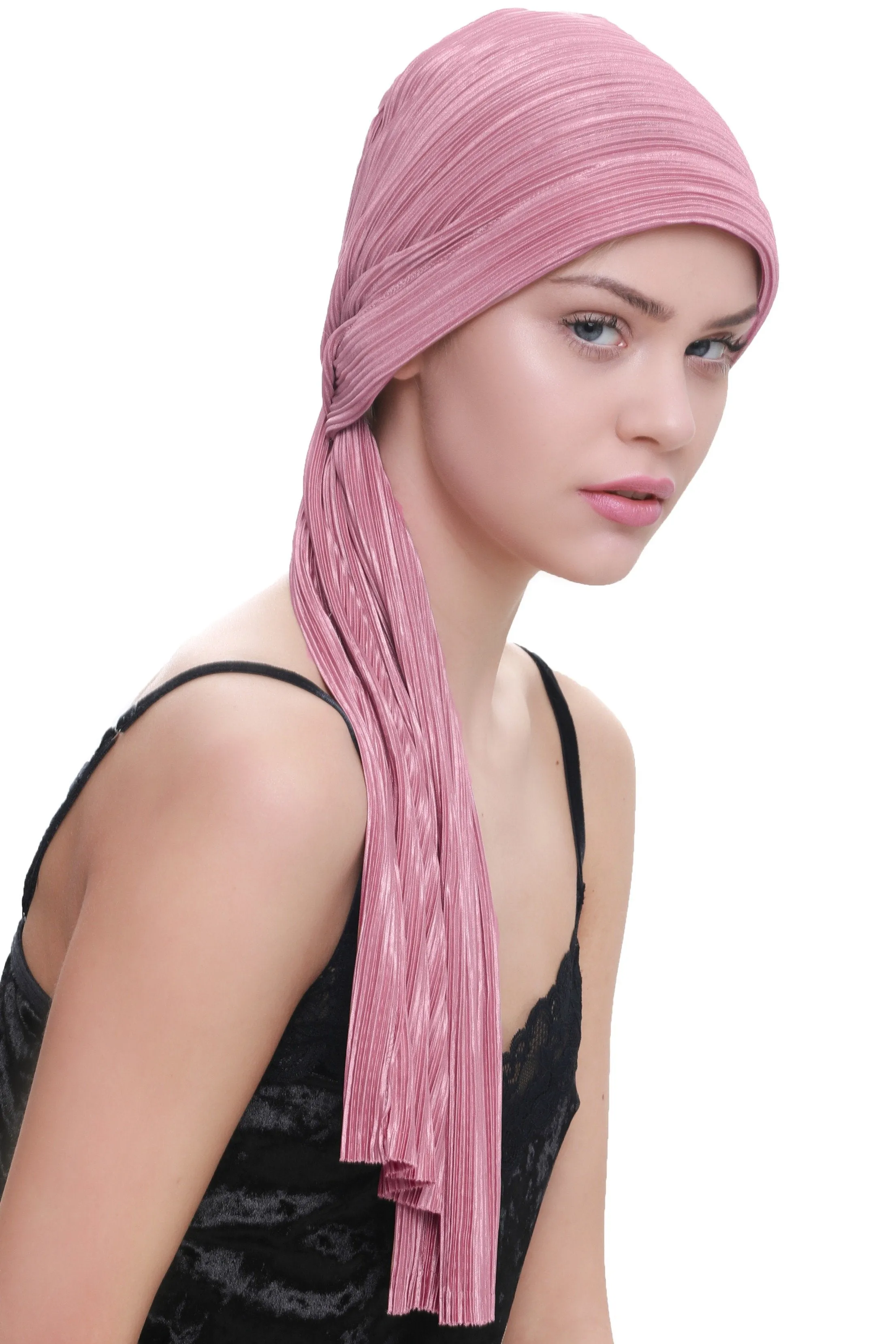 Versatile Headwear with Long Tails