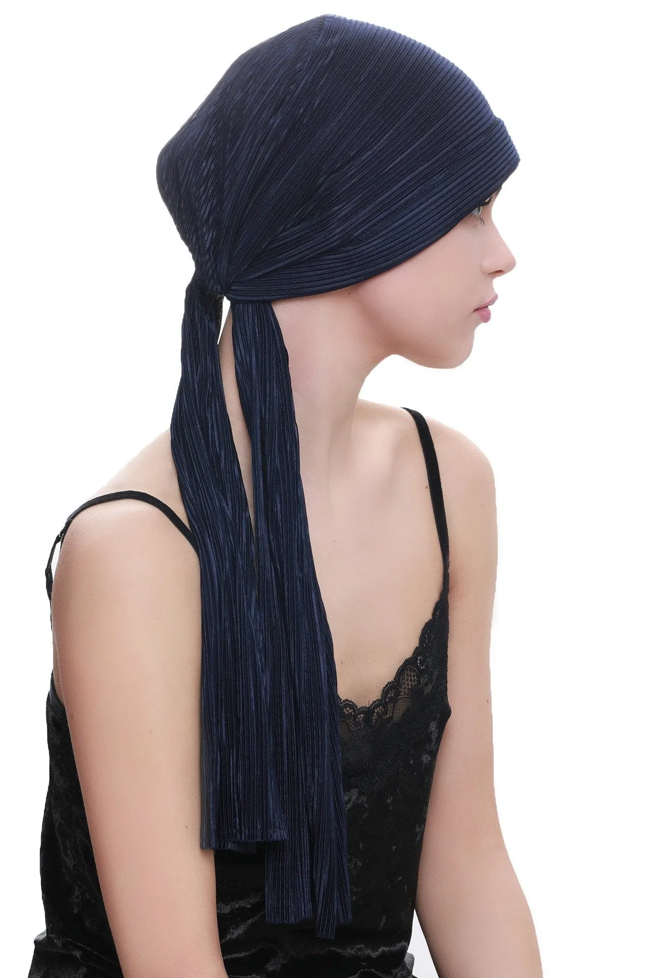 Versatile Headwear with Long Tails