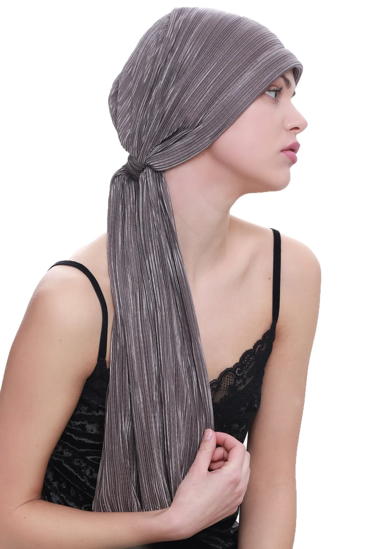 Versatile Headwear with Long Tails