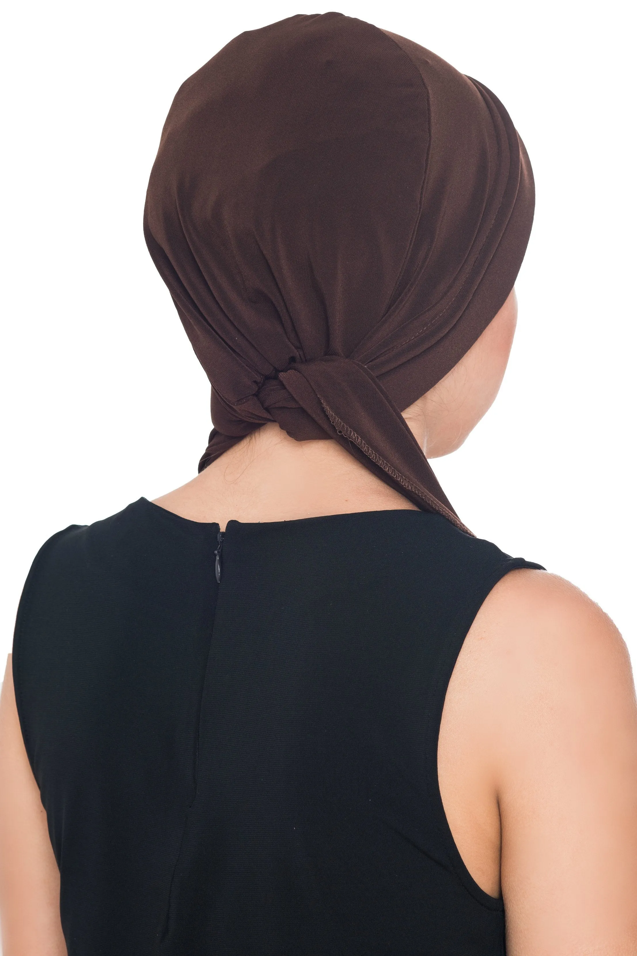 Versatile Headwear with Long Tails