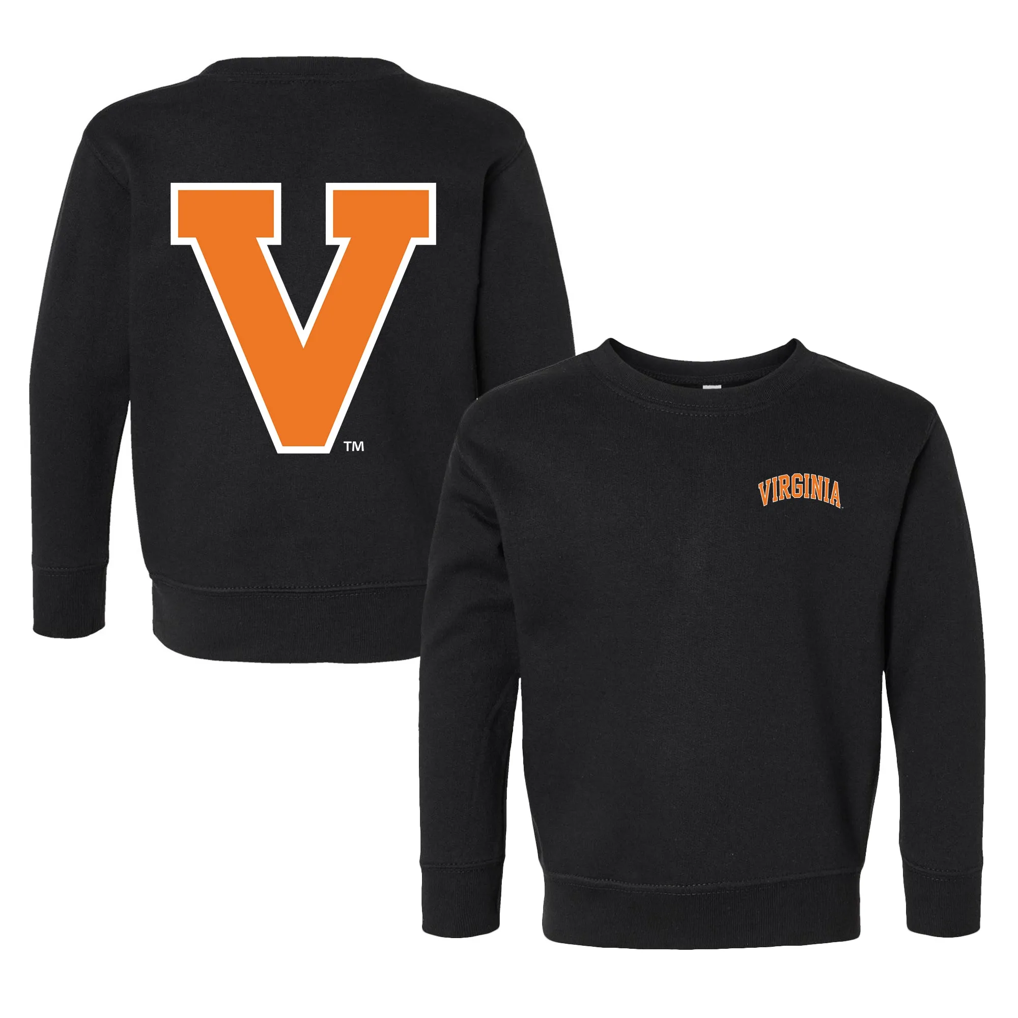 Virginia Cavaliers Logo Toddler Crewneck Sweatshirt