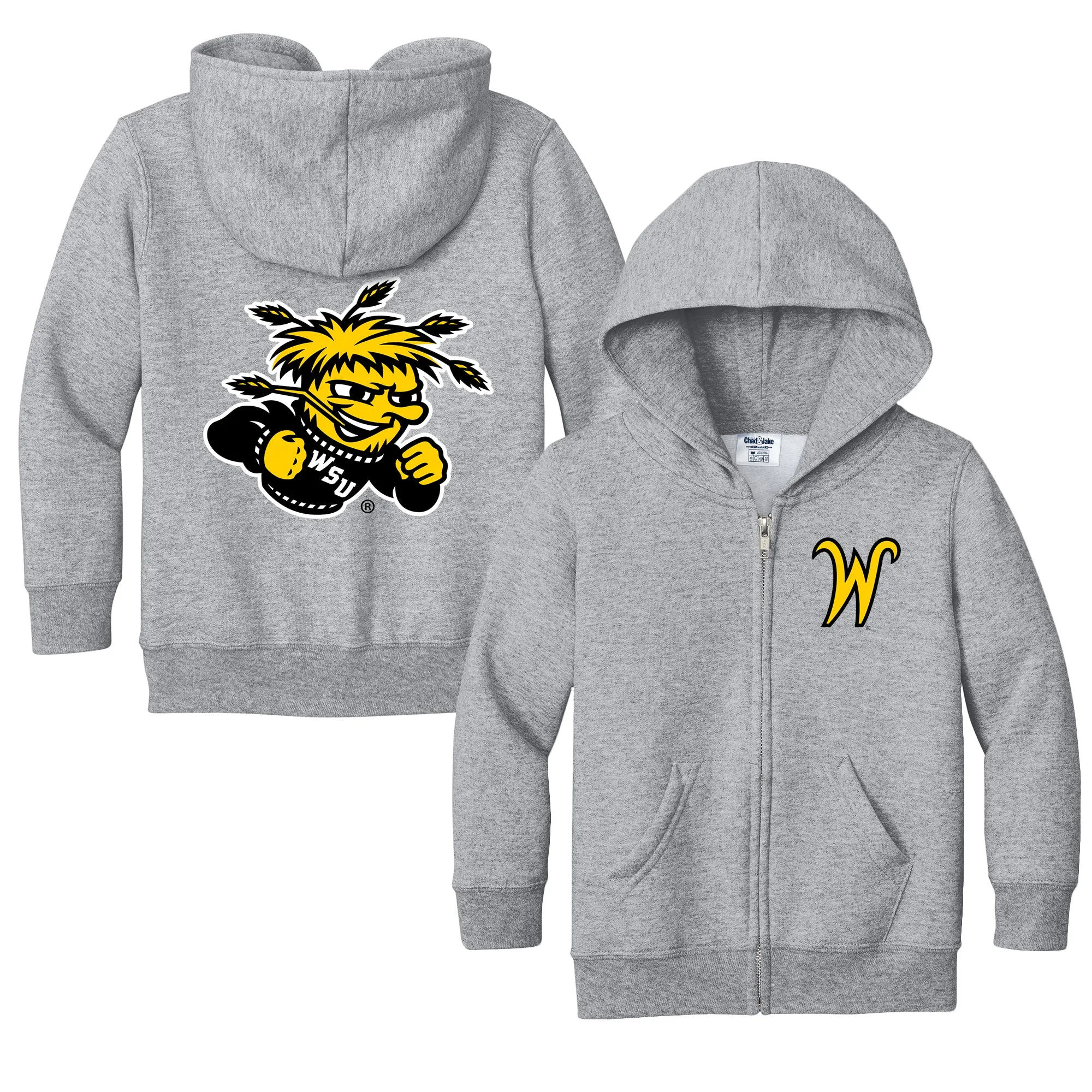 Wichita State Shockers Logo Toddler Full-Zip Sweatshirt