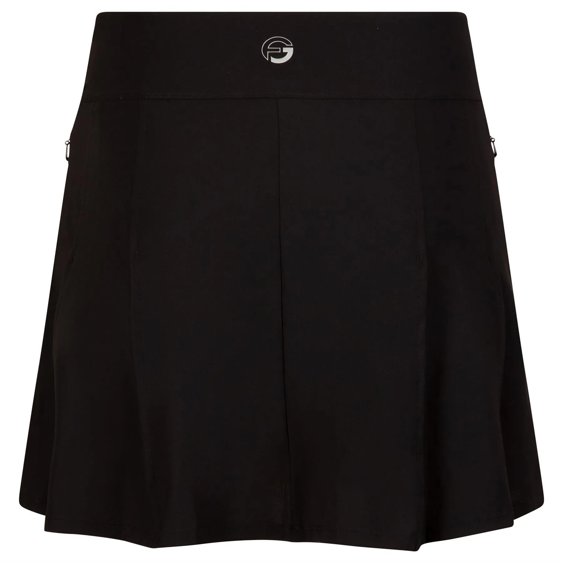 Womens Pleated Skirt Black - AW23