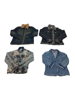 Y2K 2024 - Unique Denim Jackets - 12 pcs